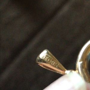 Jewelry - 14 carat gold heart with angel in middle. Jewelry - 14 carat gold heart with angel in middle.